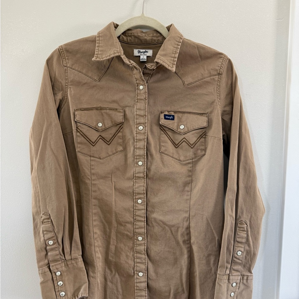 Wrangler Retro Tan Shirt